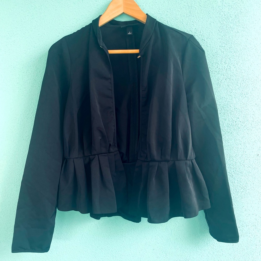 Victoria Beckham for Target Black Peplum Jacket - Size S